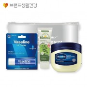 브생건550호 3종세트(카밀핸드크림+바세린 립밤 스틱4.8+바세린 젤리)