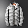 로페리아 남성용 가을 숏 경량다운 패딩(후드)(0220597)