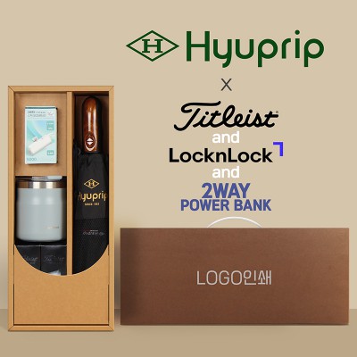 협립 3단 70 완전자동우산 +배터리+락앤락 메트로머그+타이틀리스트 골프공 6구-세트
