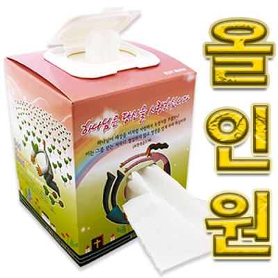 기성전도 콤보티슈 (물티슈 30매+고급지 180매)