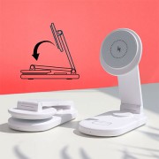 알로꼬 3in1 접이식 맥세이프 무선 충전기 애플워치전용