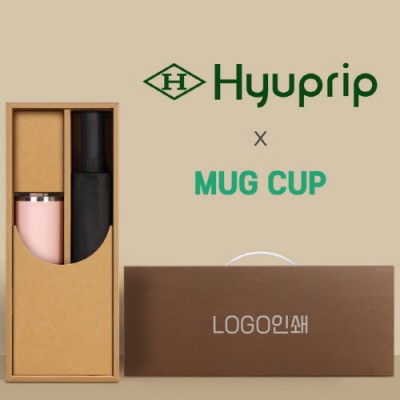 협립 3단60 슈퍼TEN(10K) 포뮬러타이어 고밀도 완전자동우산 +로하스 머그컵-세트