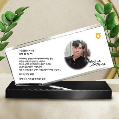 감사 퇴직 송공 근속 공로패 : PH356
