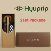 협립 3단60 곡자 슈퍼 엔티크 초고밀도 완전자동 우양산 +협립3단미니스타앵글수동우양산-세트