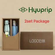 협립 5단53 데이지 암막 30D 고밀도 우양산 +협립3단53암막야옹이완전자동우양산-세트