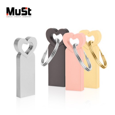 뮤스트 하트 USB 2.0 메모리 (4GB~128GB)