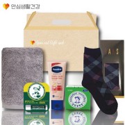 돌봄케어126호(닥스양말+국산타올170g+바세린 핸드크림+유한양행 안티푸라민연고+멘소래담 립밤)