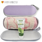 브생건921호 2종 파우치세트(카밀 핸드크림+라인프렌즈 선염핸드고리수건타올)