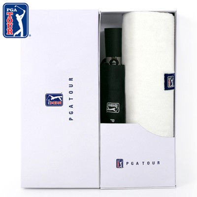 PGA 3단7K 완전자동 무지+260g코마사타올세트