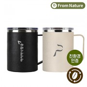 [프롬네이쳐] 친환경 커피가루 오피스 머그 400ml