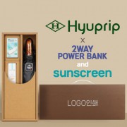협립 3단 70 암막고밀도 완전자동우산 +선크림+배터리-세트