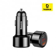 베이스어스 차량용 충전기 자동차 듀얼 USB C타입 고속 시거잭 U+C 45W PPS