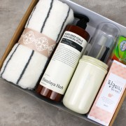 모달 혼방사 타올 180g  나드 클렌징폼 500ml  7종세트