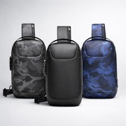 도난방지 USB 포트 슬링백