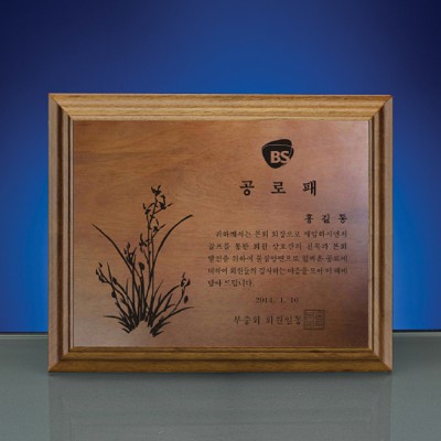 원목 위촉 임명 재직기념 공로 감사패 SW-006-01
