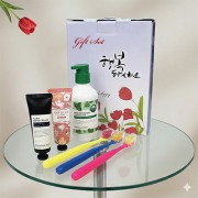 Nard(나드) 구취케어 펌핑치약 370g +핸드크림 부케가르니 핸드크림+칫솔3개 (케이스 이미지 선택가능)