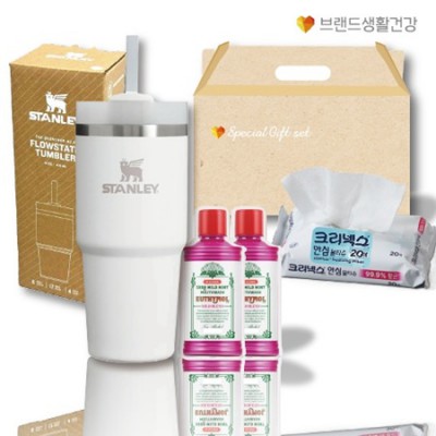 브생건30호(스탠리 퀜처591ml텀블러+유시몰 가글+크리넥스 안심물티슈)