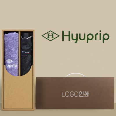 협립양산 블랙라벨 리본웨이브 양우산 +협립호텔코마170타월-세트