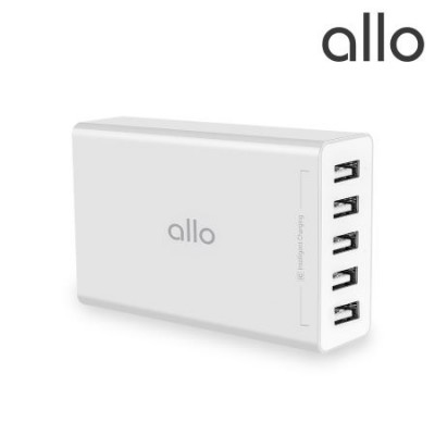 알로코리아 UC401S USB 5포트 스마트 멀티충전기