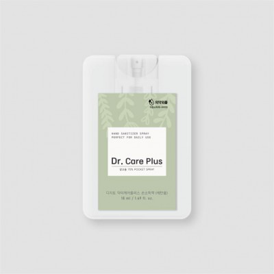 디지토 닥터케어플러스 에탄올 살균소독 손소독액 의약외품 포켓 스프레이 18ml