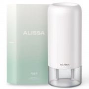 알리사 숲속안개 가습기 미니 초음파 사무용 무선 탁상용 충전식 700ml + 필터 4개