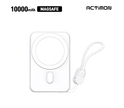 엑티몬 숏 스트랩 맥세이프 보조배터리10000mAh