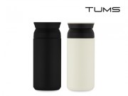 텀스 무지 파우더 진공 스텐텀블러 350ml 2색
