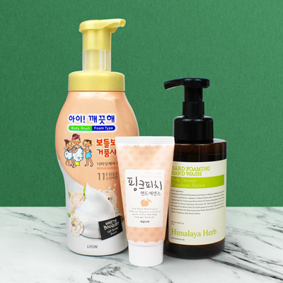 아이깨끗해 거품샤워 바디워시 700g 거품 핸드워시 3종세트