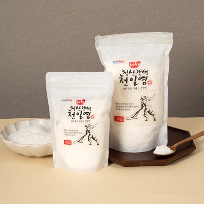 해창천일염 3년묵은 칠산갯벌 천일염 (500g/1kg)